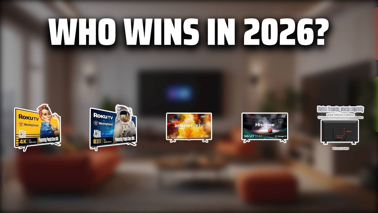 The Top 5 Best 43 Inch TVs in 2026 - Must Watch Before Buying!