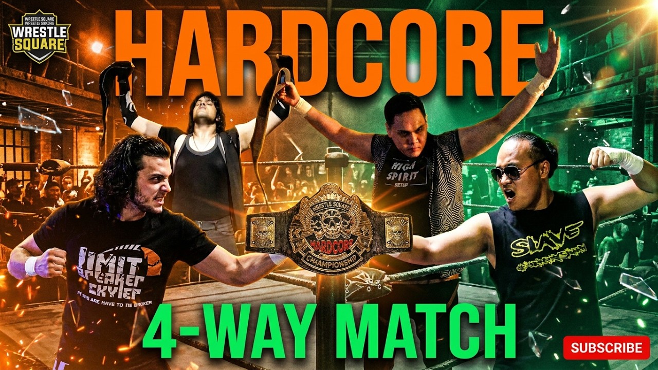 International Harcdore Championship Match : Dman vs. Paksa vs. Skyler vs. Hyde  Bangkok, Thailand!