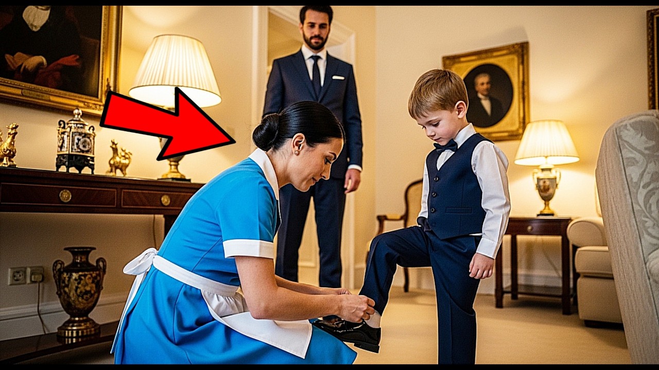 NINGUÉM CONSEGUIU AJUDAR O FILHO DO EMPRESÁRIO… ATÉ QUE A FAXINEIRA SURPRENDEU COM O IMPENSÁVEL