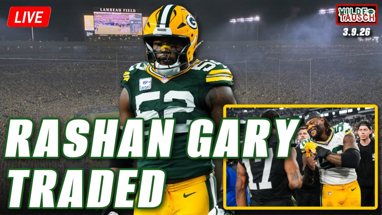 LIVE: Rashan Gary TRADED! Packers Make Moves, NFL Free Agency OPENS | Wilde and Tausch 3.9.26
