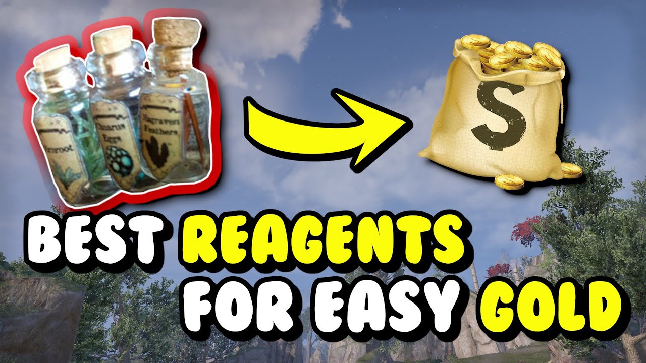 The BEST Reagents to Sell for TONS of Gold in ESO (Elder Scrolls Online Guide PC, PS4, Xbox)