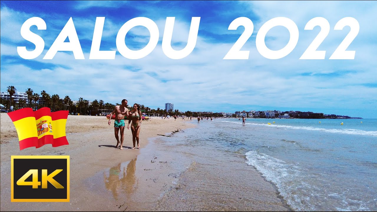 🌴SALOU BEACH 2022🌴🇪🇸 | POV WALK | DJI Pocket 2