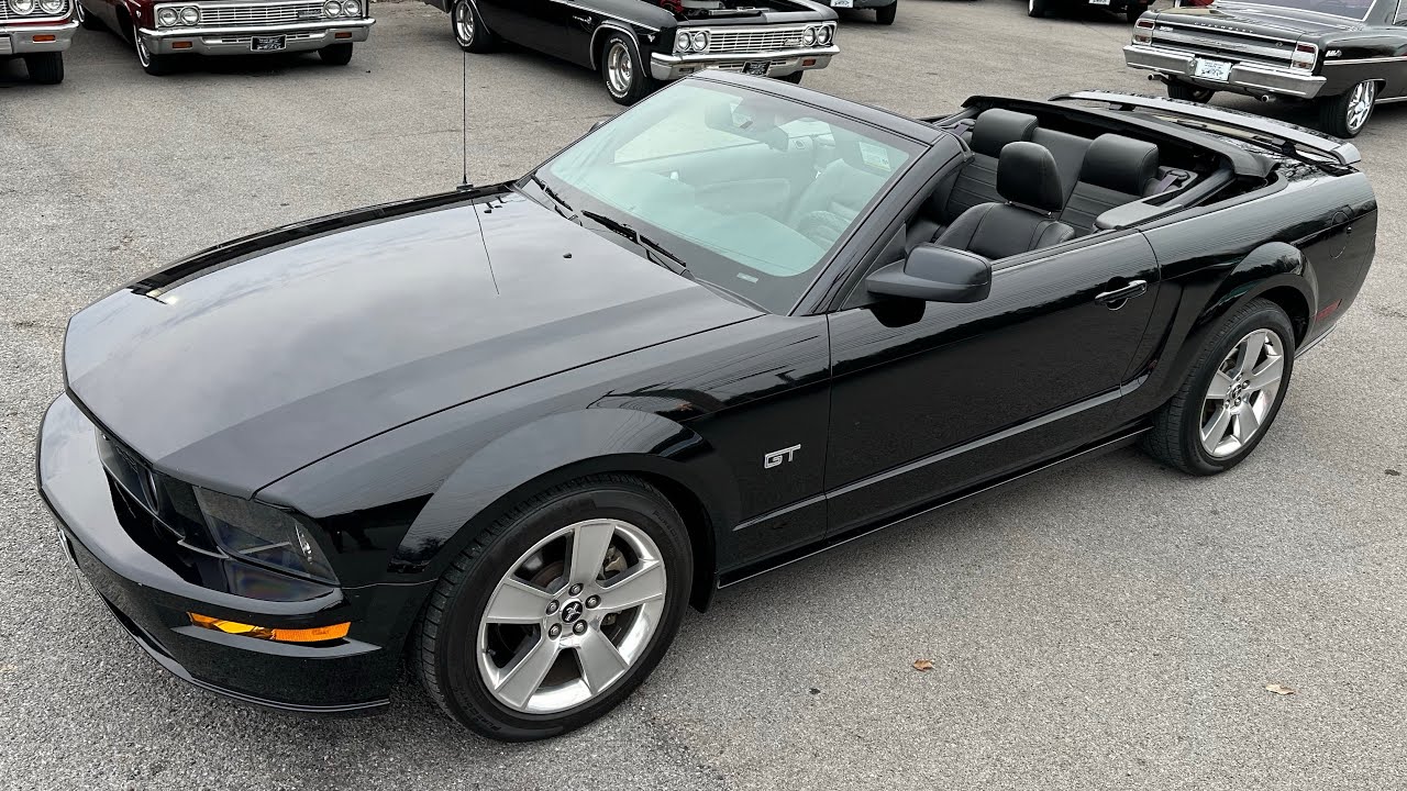 Test Drive 2006 Mustang GT Convertible 4.6 V8 Low Miles SOLD $15,900 Maple Motors #NM3