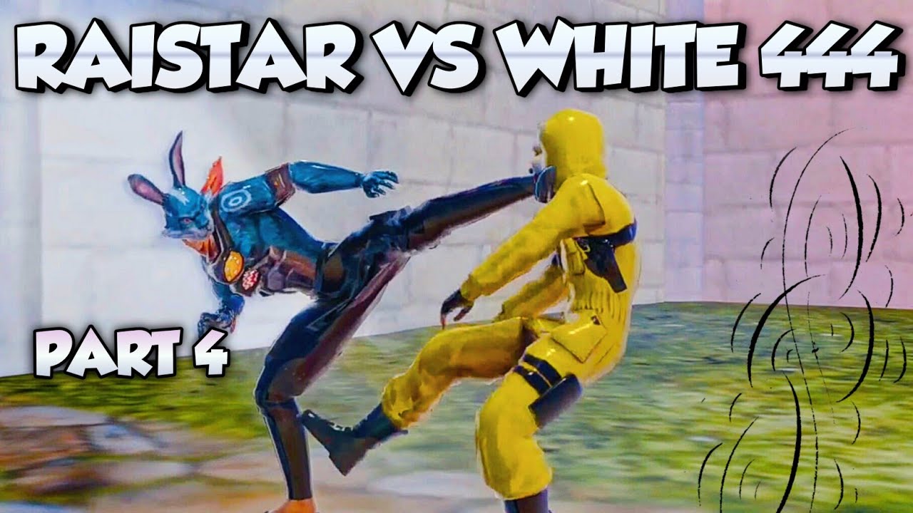 RAISTAR🐰 VS WHITE444 PART 4: THE REVENGE WITH CHEATER GIRL|3D FIGHT SCENE|FREE FIRE 3D MONTAGE