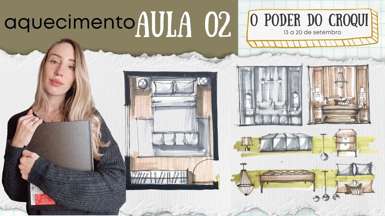Aquecimento - Workshop O poder do Croqui - AULA 02