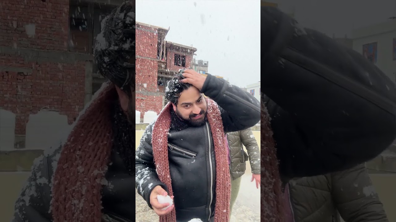 Snowfall in Doda 🌨️❄️