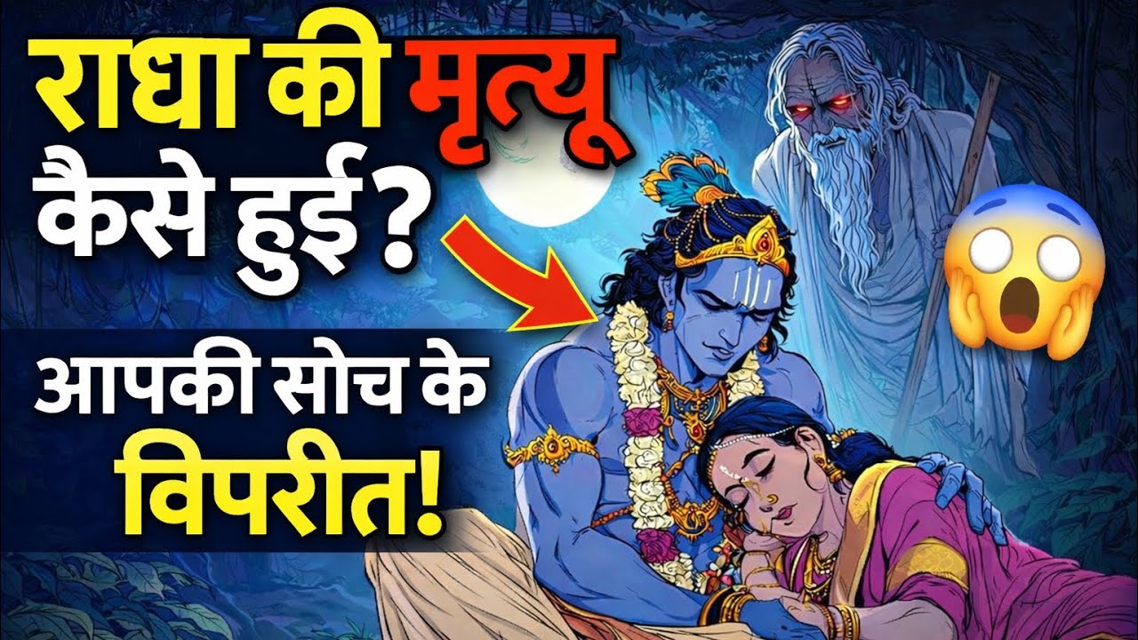 राधा रानी की मृत्यु का रहस्य | क्या राधा का पुनर्जन्म हुआ था? | Radha Krishna Mystery #krishna