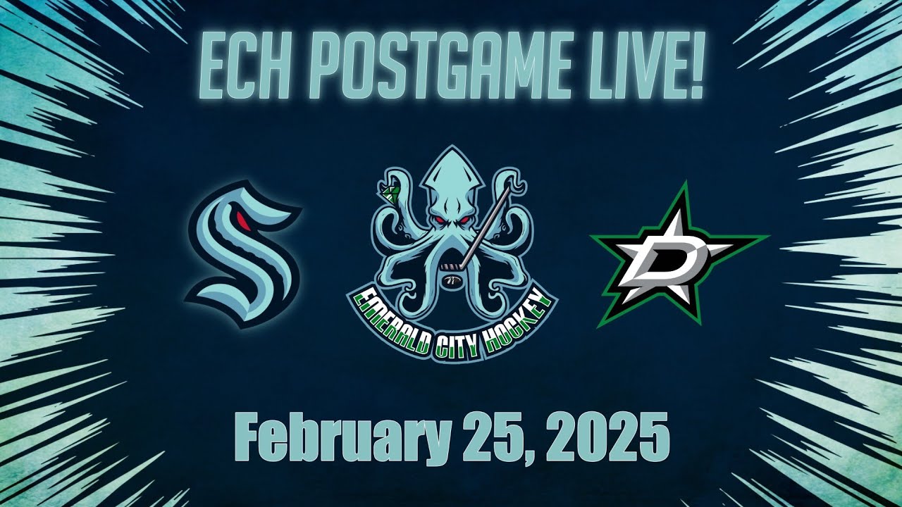 ECH Post Game Live Presented by @thehall_group - Kraken at Stars '25-'26