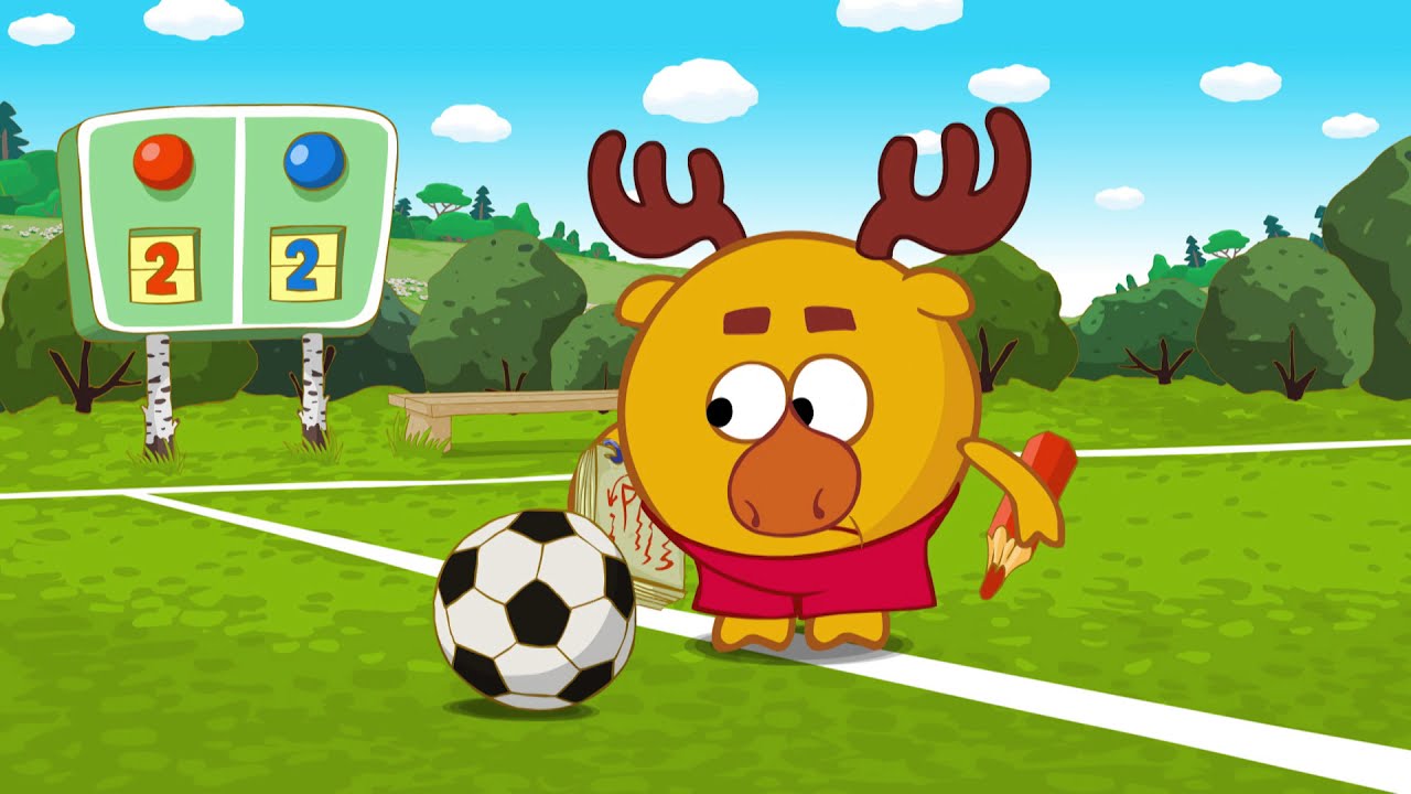 Soccer Game, 2nd Half - KikoRiki | Cartoon for Kids