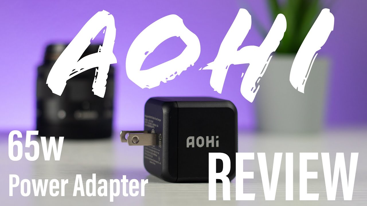 AOHi Magcube 65w Power Adapter Unboxing and Review