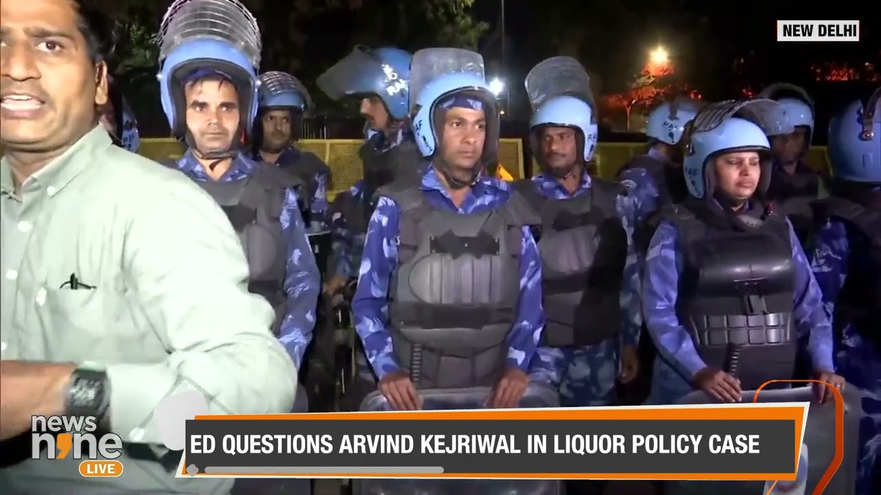 ED Raids Delhi CM Arvind Kejriwal's Residence | News9 (Big Breaking)