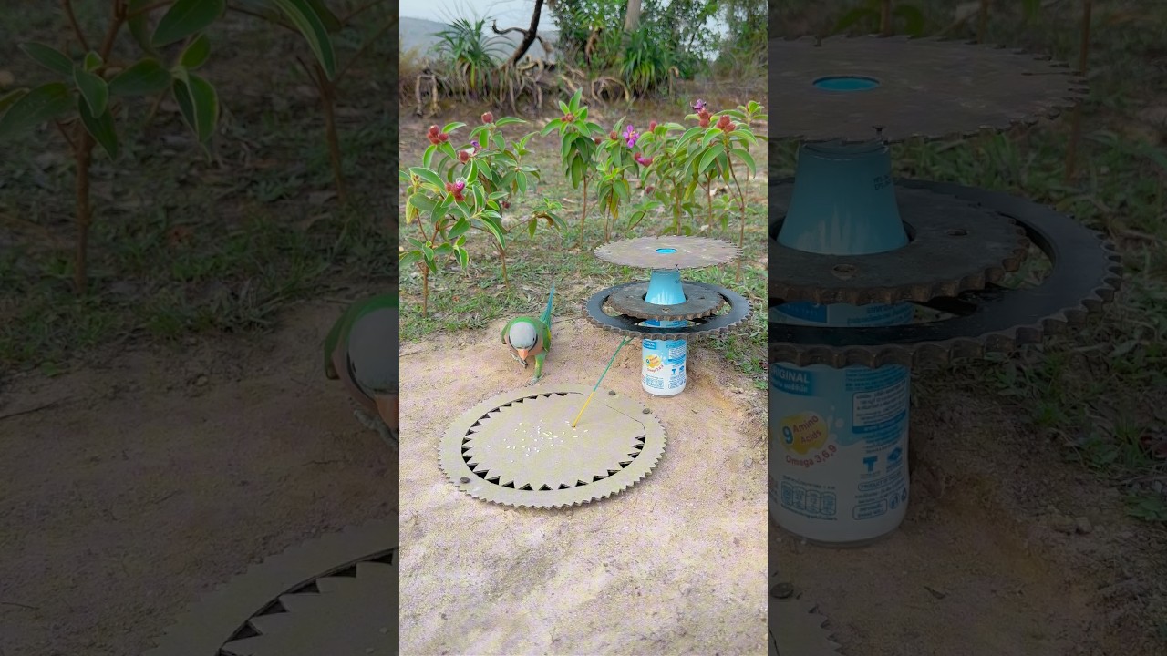 Unique Beautiful Creative Parrot Trap #shorts