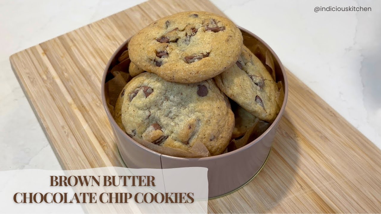 The BEST Brown Butter Chocolate Chip Cookies | Chewy & Bakery-Style