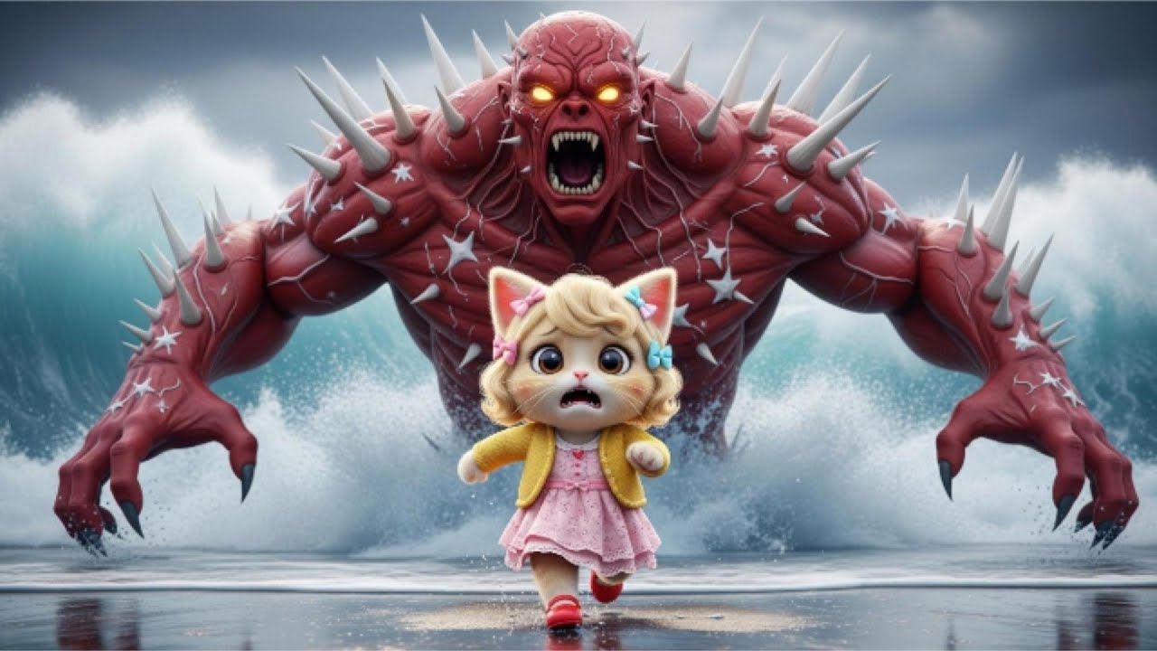 Emotional 🙀🐱 What Really Happened When the Kitten Faced the Giant Starfish? 🌊⭐| Cat Story
