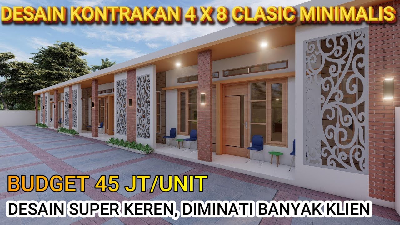 DESAIN KONTRAKAN 4 X 8 
