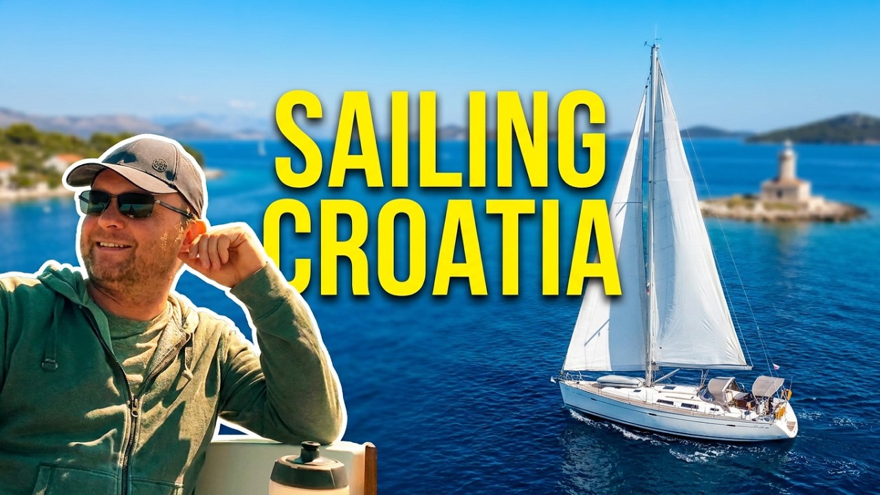 Croatia Sailing: One Day in Pula with drone