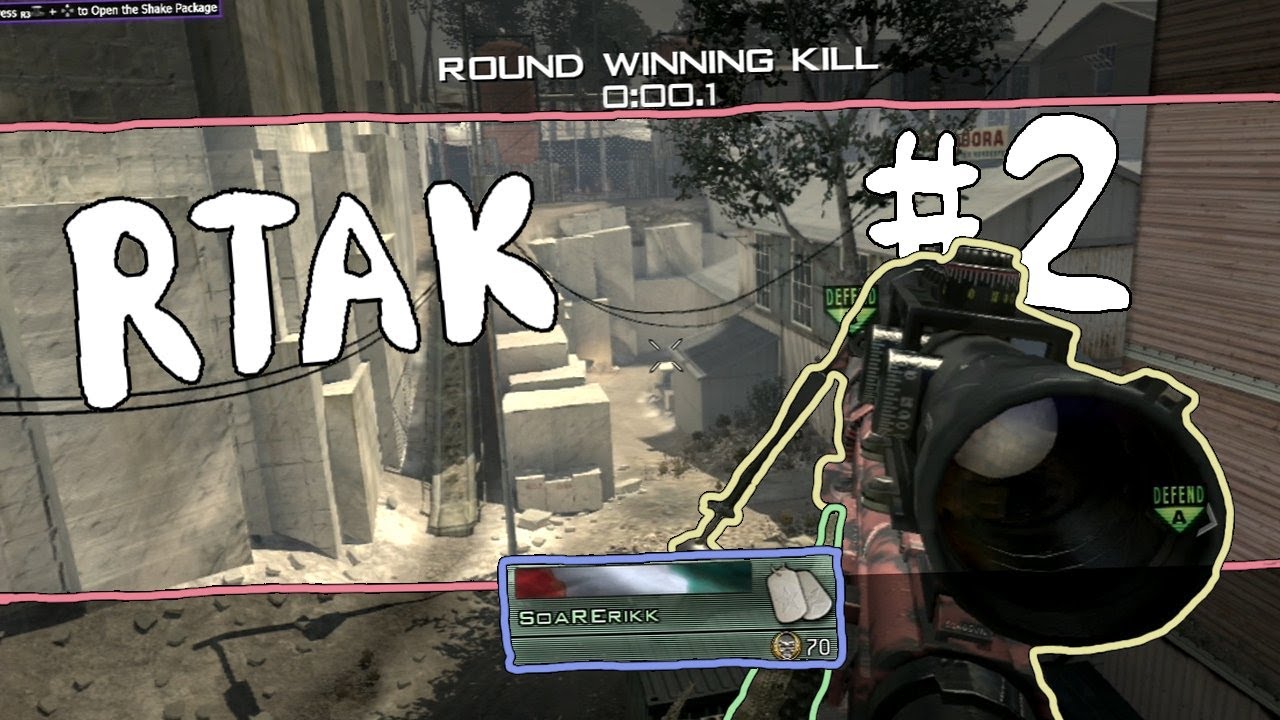 Road To A Killcam #2 ~ MW2 ~(3 SHOTS!!)