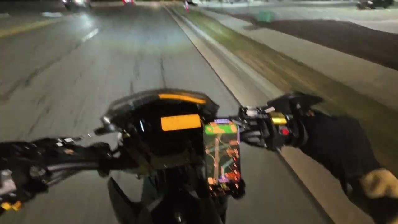 Late Night Street Riding | Chasing Wheelies POV