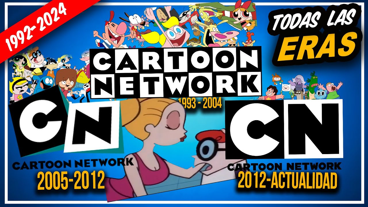 TODAS las ERAS y CRONOLOGÍA EXPLICADA | la HISTORIA de Cartoon Network (1992 - 2024)