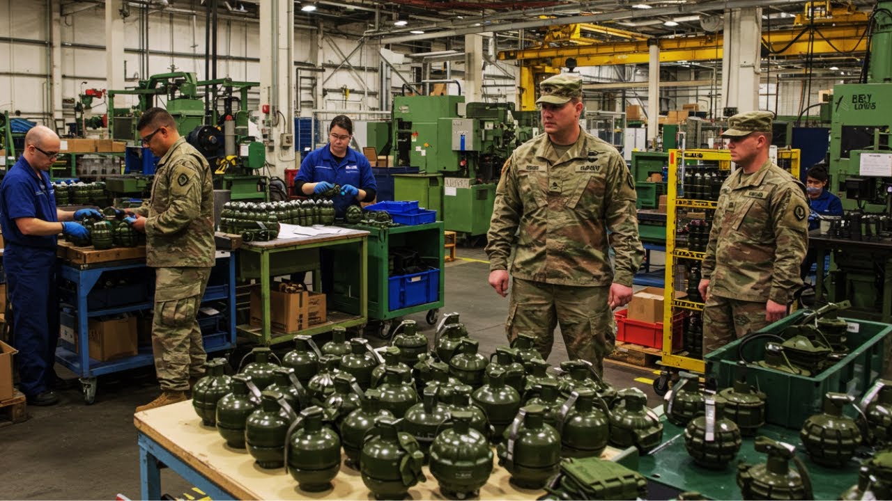 How It's Made: 3 Million Hand Grenades Per Year! | Top 5 Videos on the Channel