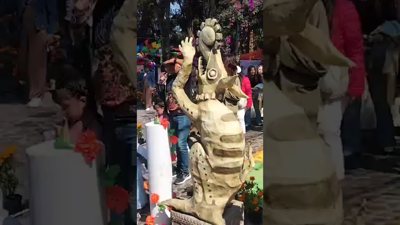 Ofrenda de muertos en Tepotzotlán México 2025