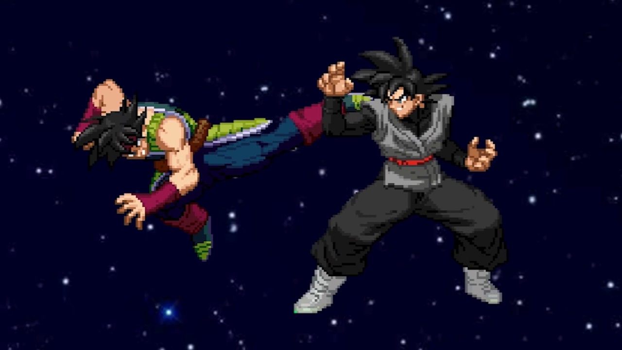 [Sprite Animation] Bardock VS Black (Not Complete)