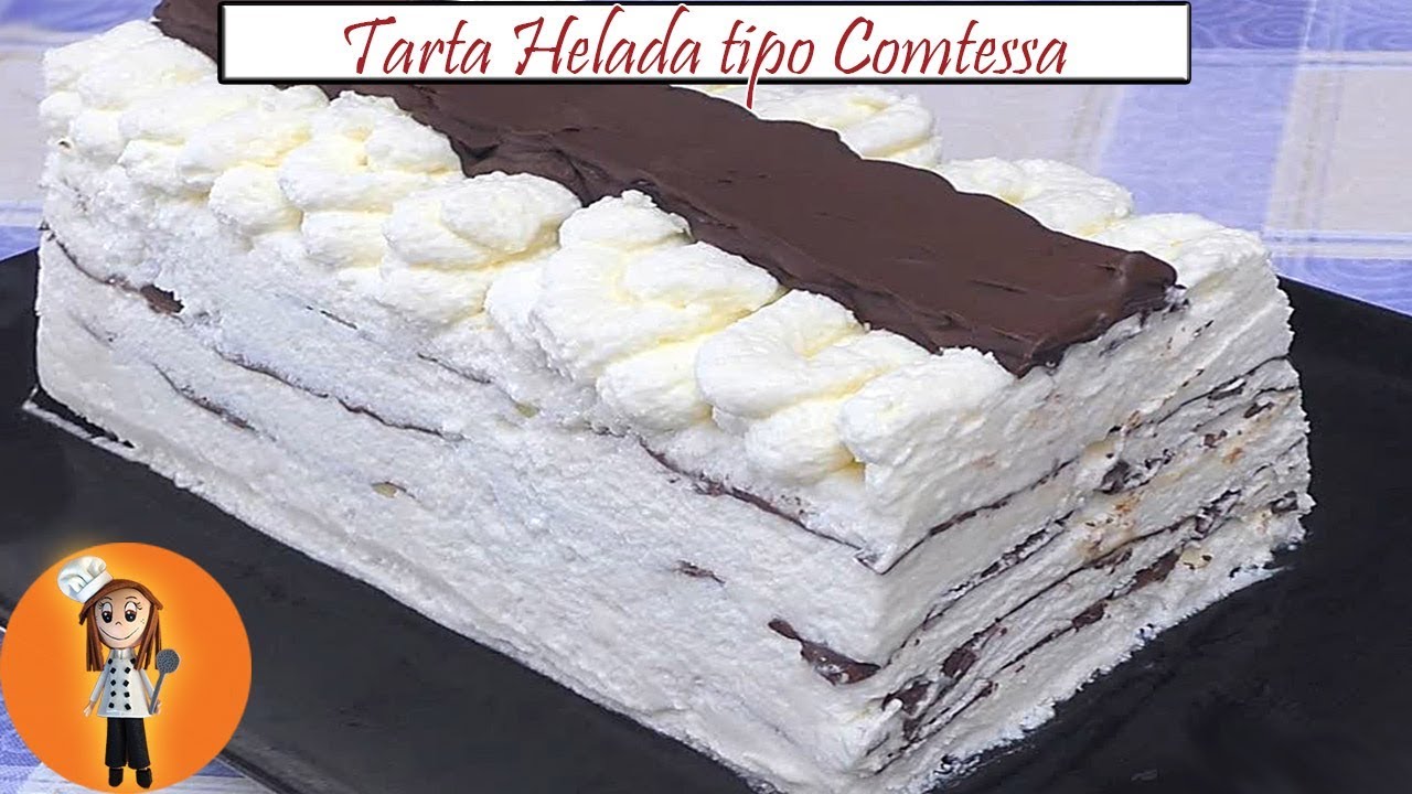 Tarta Helada Comtessa o Viennetta | Receta de Cocina en Familia