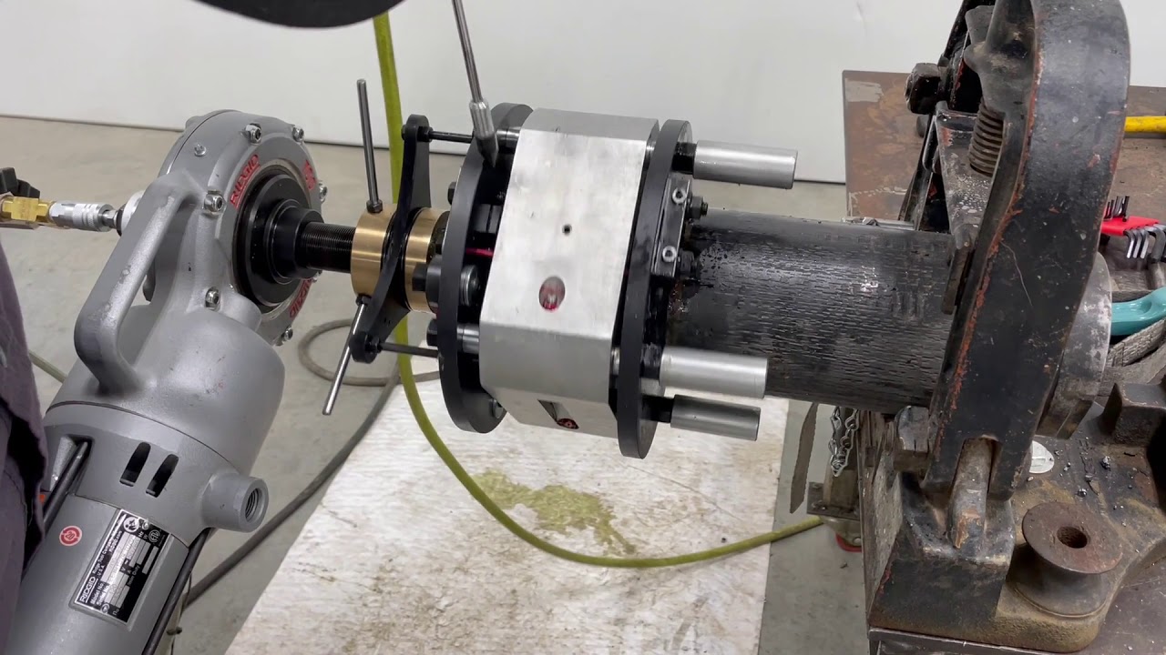 Cutting with the Samss Refacer Pin Machine
