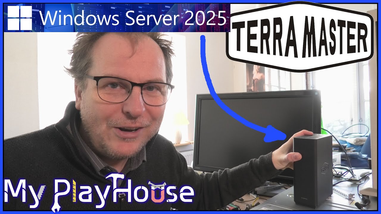 MicroSoft Server 2025 on TerraMaster F8-SSD PLUS NAS - 1427