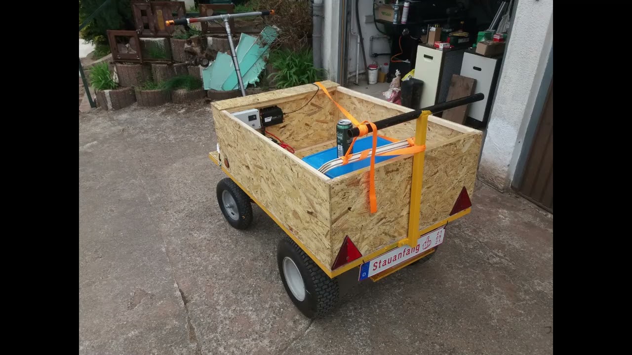 Bollerwagen mit Antrieb