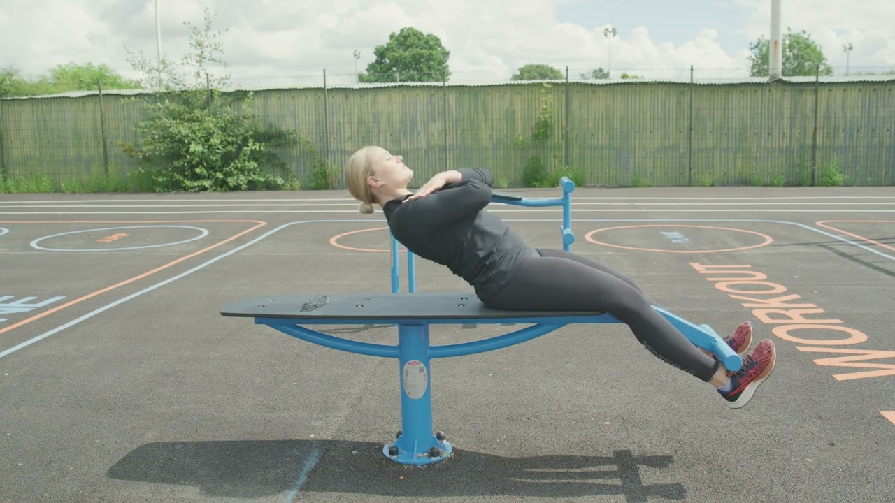 Wicksteed Sit Up Bench
