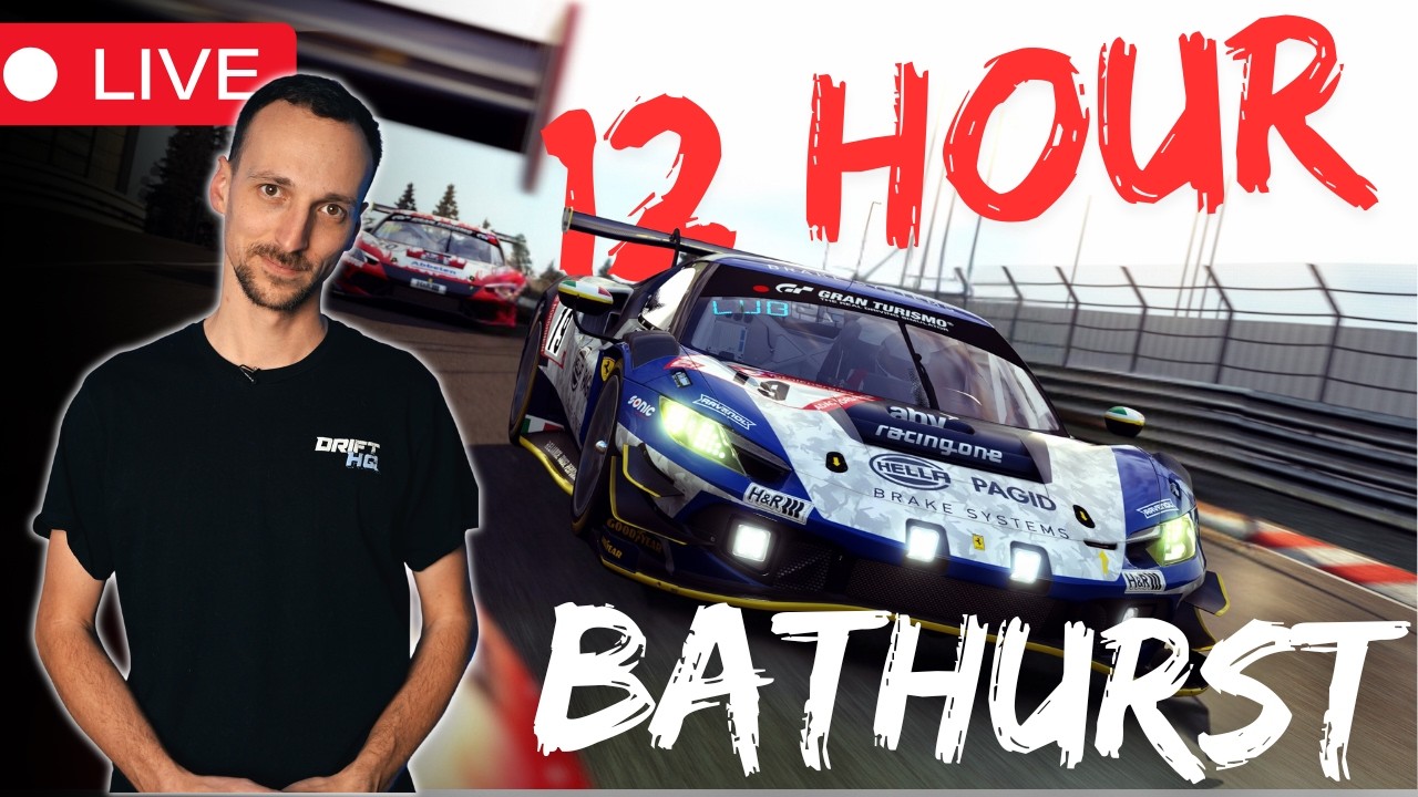 LIVE - 12 HOUR BATHURST PRACTICE PT 2