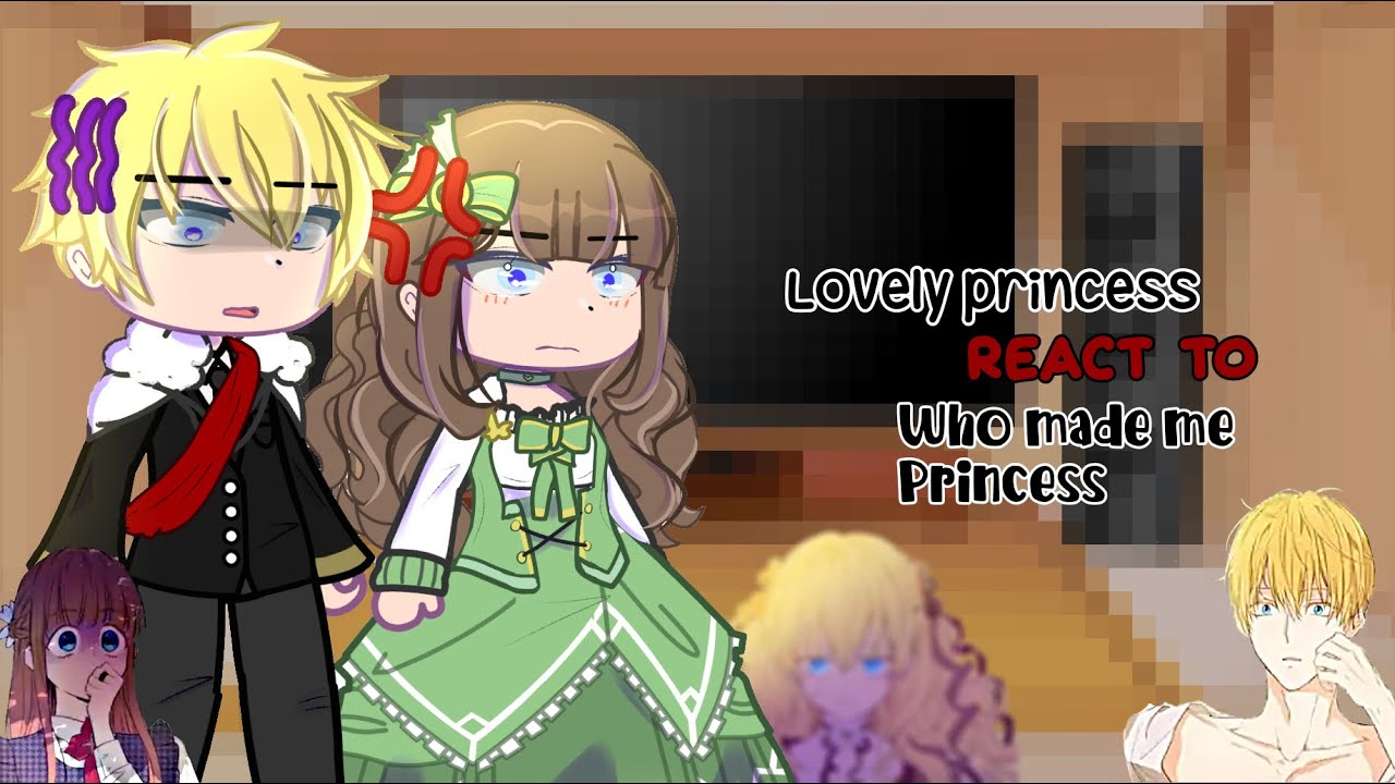 Lovely princess react to who made me princess || Christmas special || read desc for AU