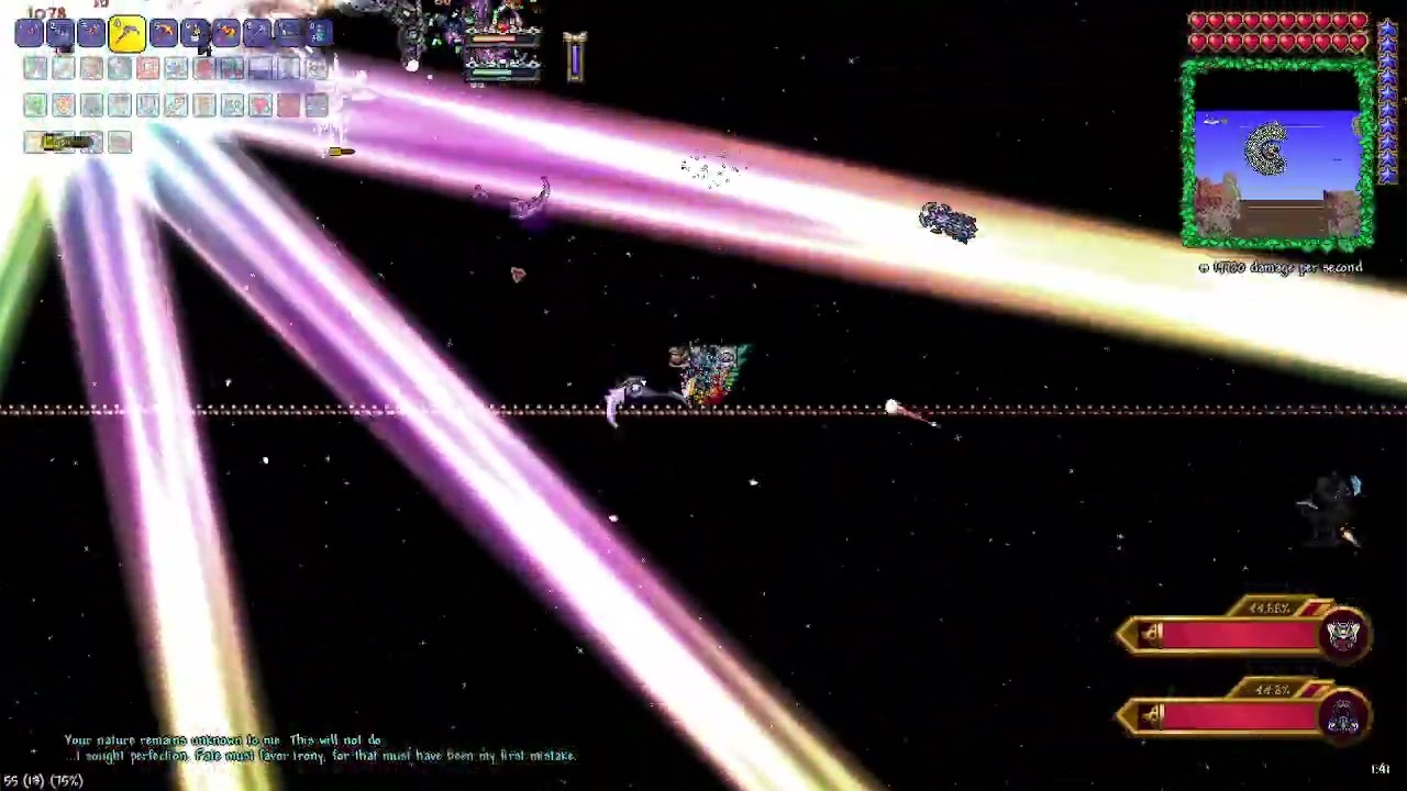 Low% exos as the 7th boss in infernum