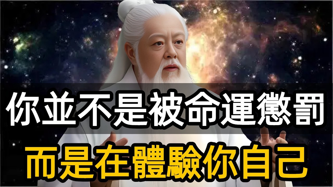 你並不是被命運懲罰，而是在體驗自己長期參與塑造的生命軌跡。#能量 #業力 #自由意誌