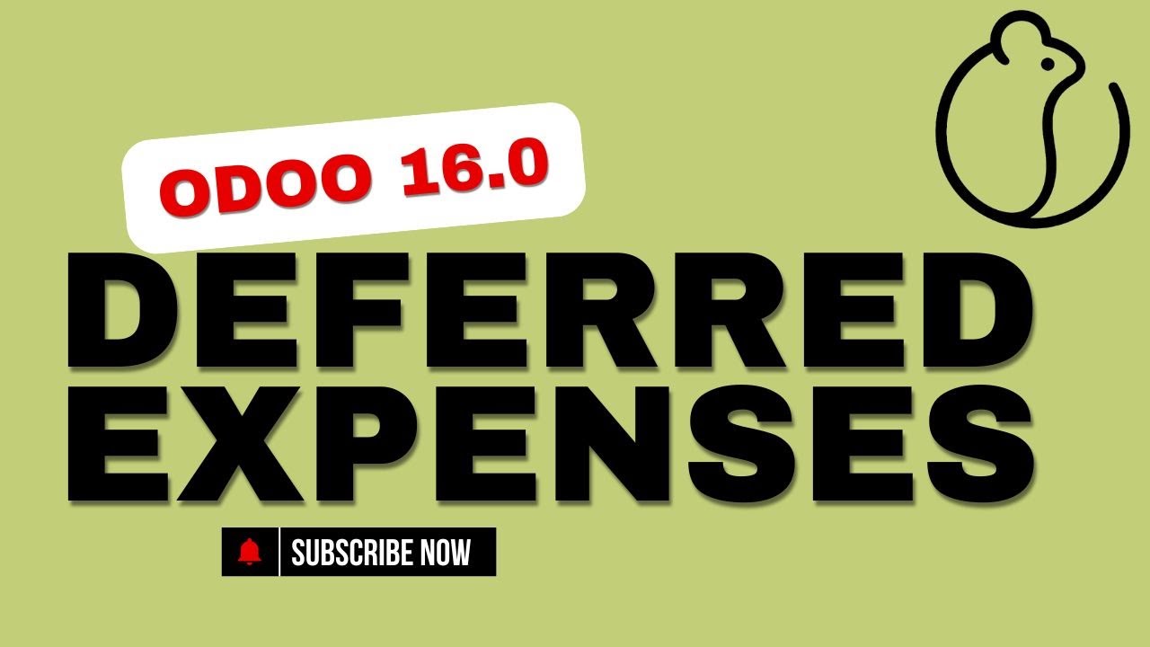 Deferred Expenses Management in Odoo v 16