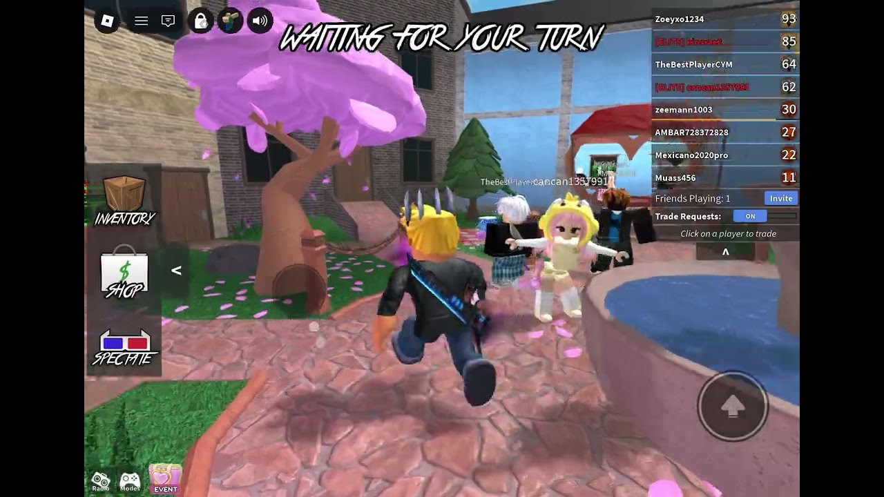 OH NO HE GOT ME…. LETS PLAY MURDER MYSTERY / ROBLOX