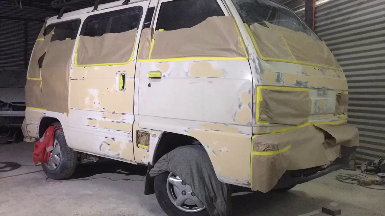 SUZUKI Super Carry. Reparacion de carroceria.