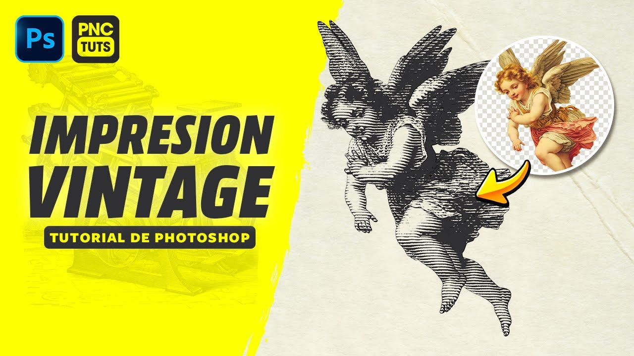 Efecto de Grabado Vintage en Photoshop