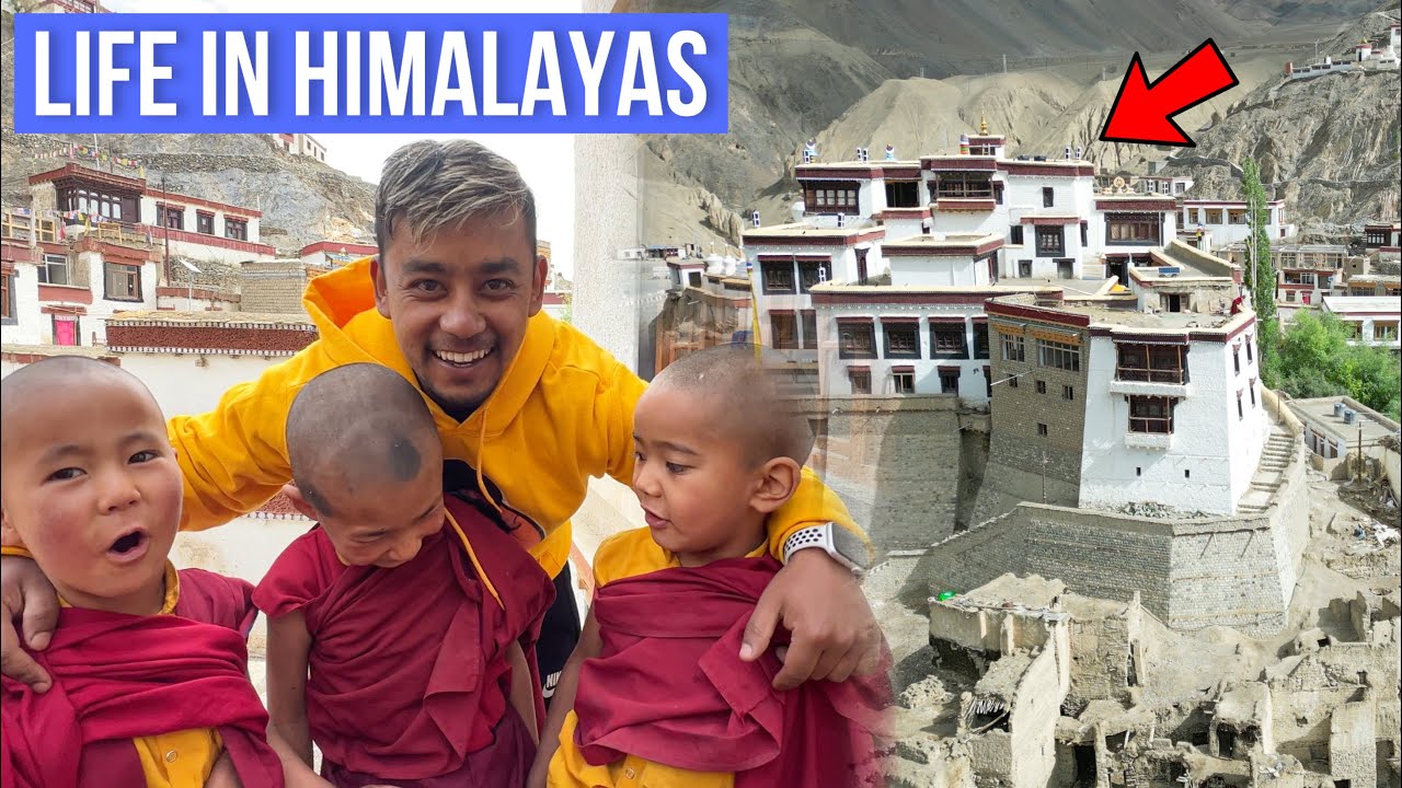 Life In Himalayas 😍 Exploring Lamayuru Monastery 🙏 Leh Ladakh Solo Ride |