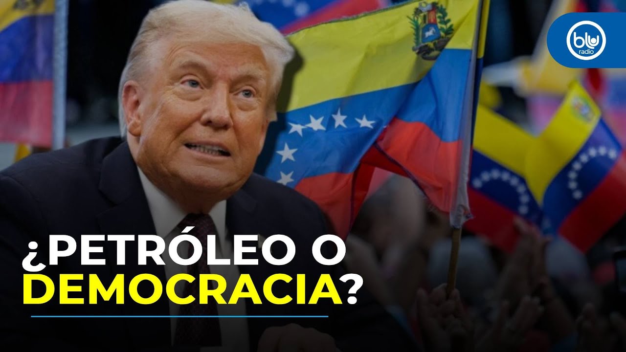 ¿Trump tiene como propósito que Venezuela recupere la democracia o solo le importa el petróleo?
