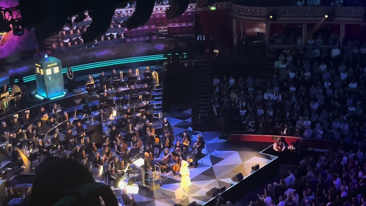 Mrs Flood Appears on Stage! At the Doctor Who Proms 2024