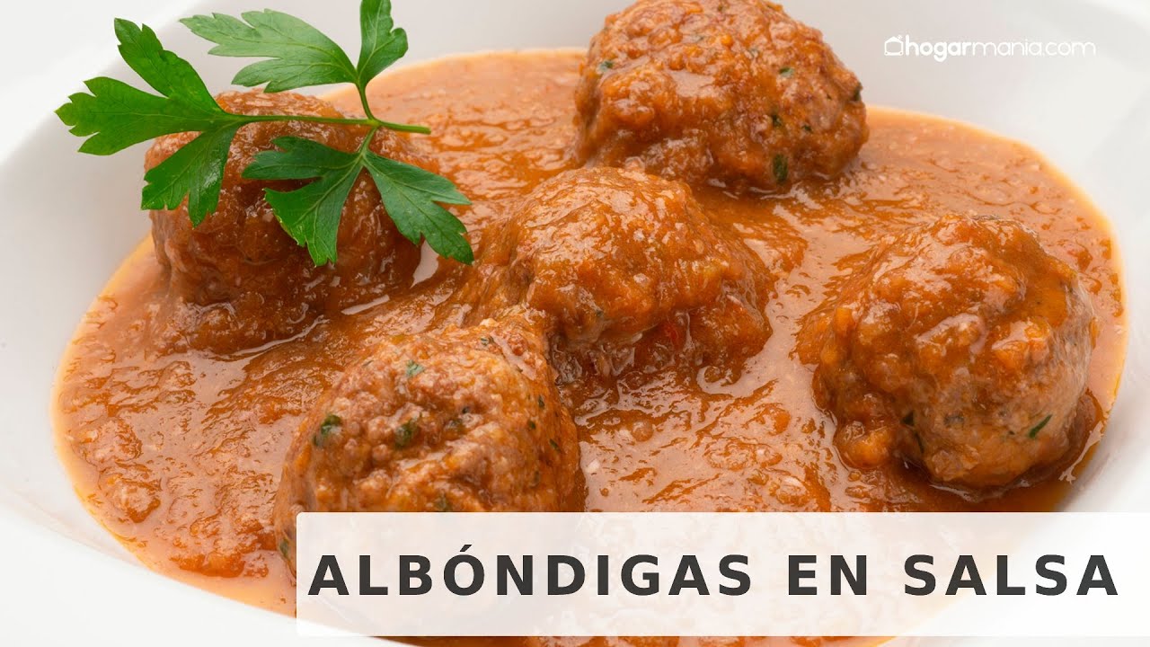 ALBÓNDIGAS EN SALSA // La receta de Karlos Arguiñano