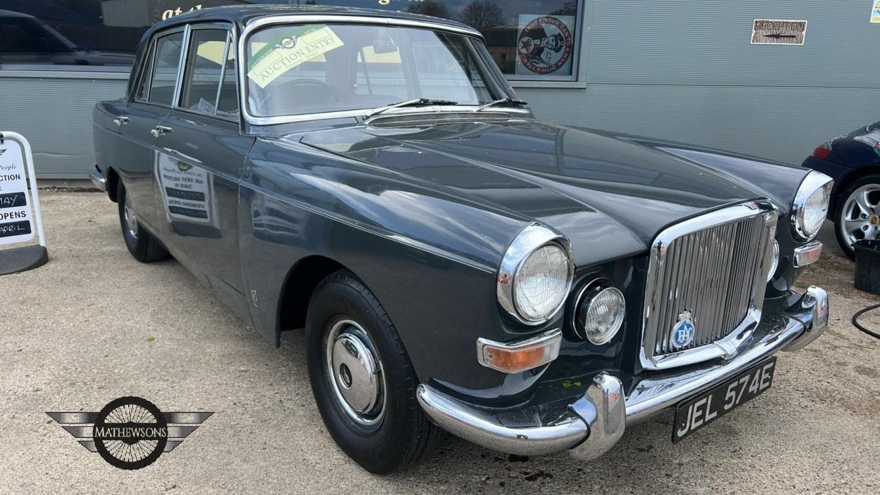 1967 VANDEN PLAS 4 LITRE | MATHEWSONS CLASSIC CARS | AUCTION: 1, 2 & 3 MAY 2024
