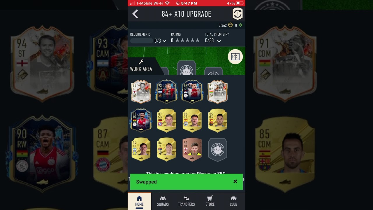 My bro gave me good luck in fifa companion app 👍🍀