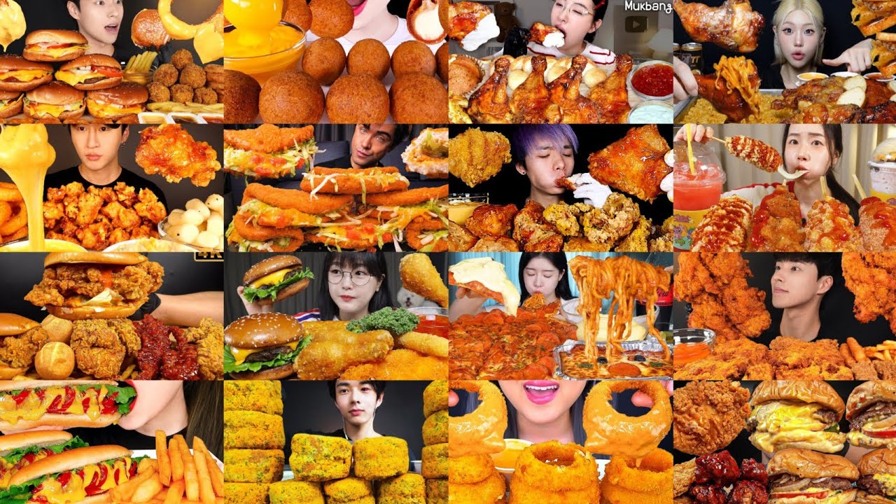 2× SPEED EATING SOUND | ASMR MUKBANG | KOREAN MUKBANG COMPILATION | SPICY FOOD | MUKBANG FAST FOOD