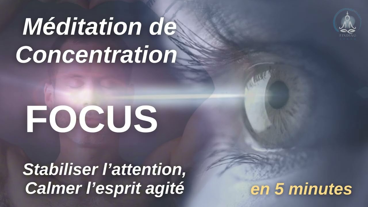🎯  Méditation de Concentration (5 min) – Stabiliser l’Attention & Réduire la Distraction