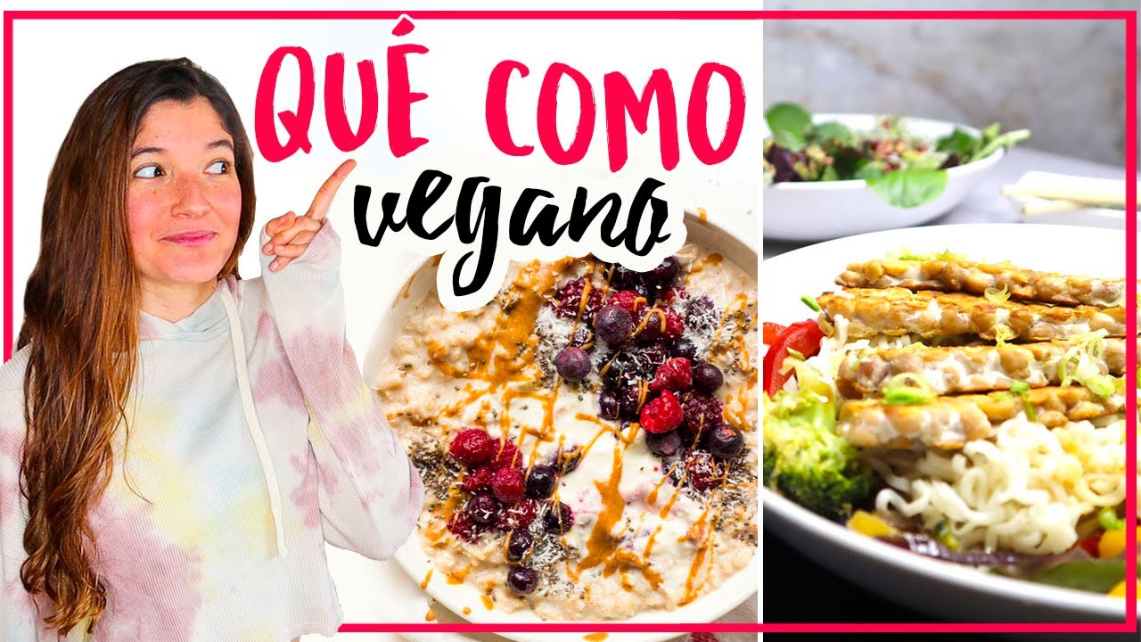 Menú diario Plant Based, qué como en un día