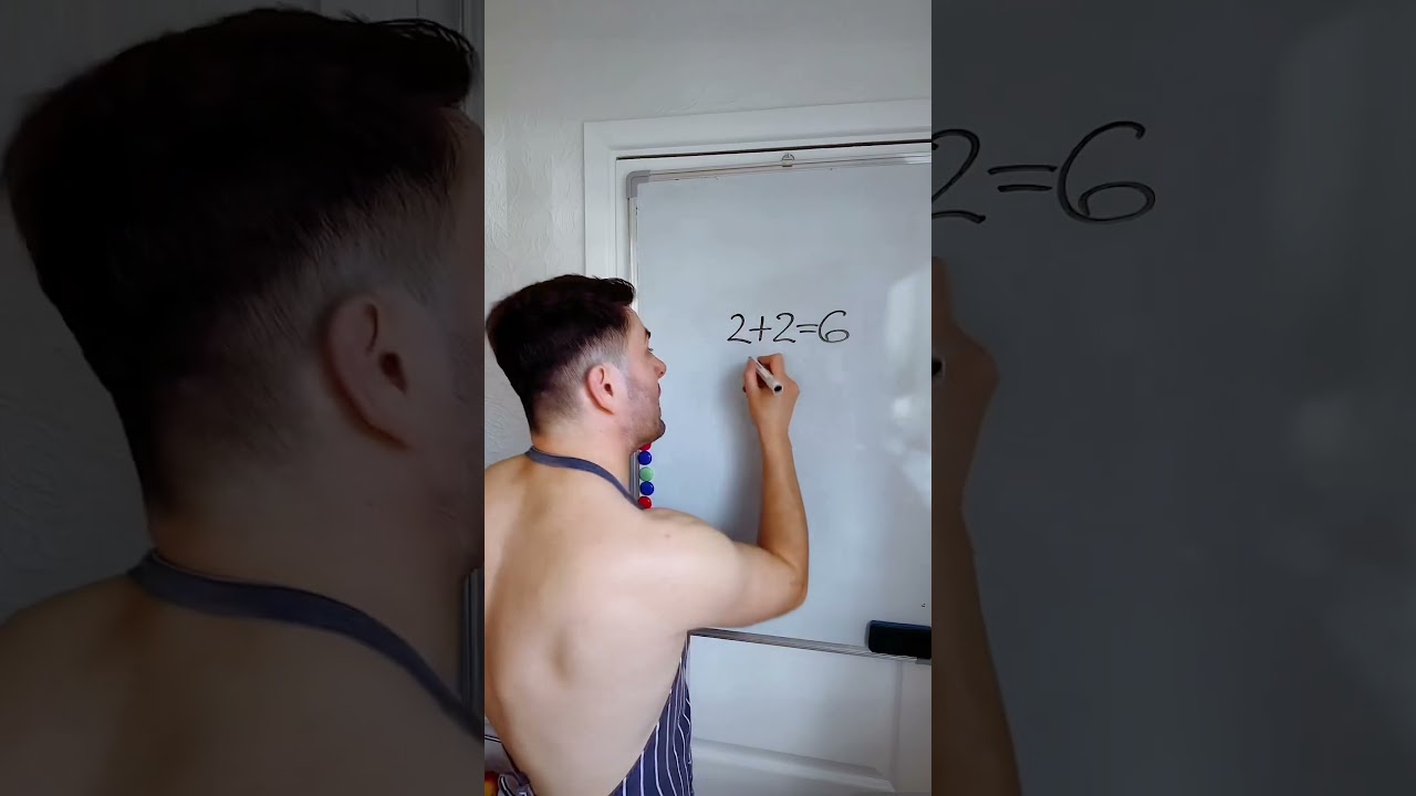 2+2=6  What?😱 #shortswithcamilla #shorts