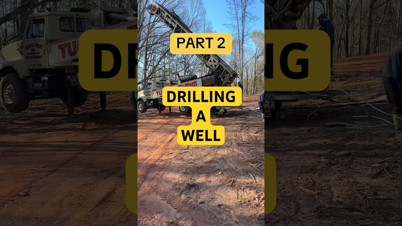 Part 2 Drilling a Well : Dowsing Rods Work! #splitwoodacres #barndominium